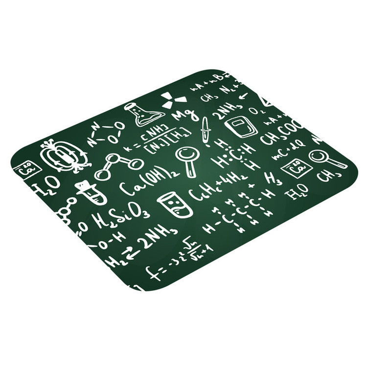 ماوس پد پاد آفرین مدل شیمی دبیرستان آزمایشگاه شیمیدان مهندس شیمی کد P474 سایز 19*24 سانتی متر