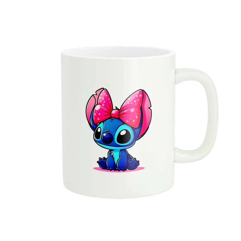 ماگ پادآفرین مدل کارتون استیچ و لیلو Stitch کد PM3921
