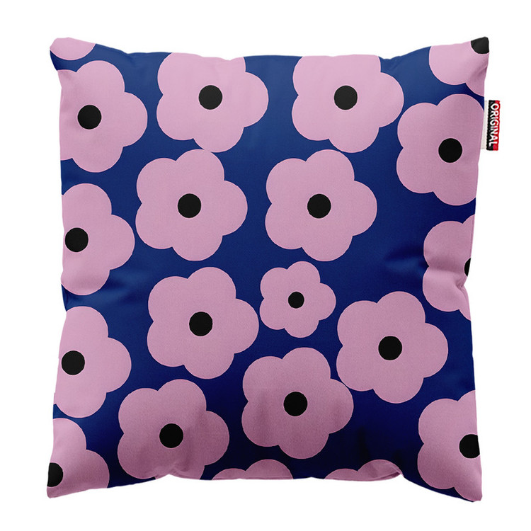کوسن پاد آفرین مدل گل و برگ کد PK403068 سایز 40*40 سانتی متر
