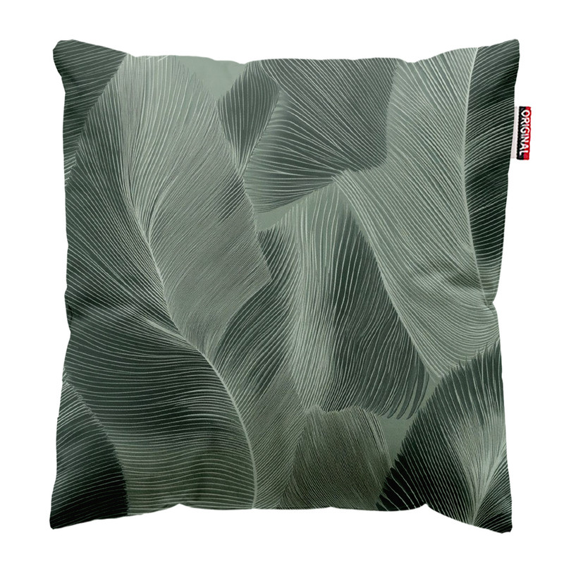 کوسن پاد آفرین مدل مینیمال طرح گل و برگ کد PK303581 سایز 30*30 سانتی متر