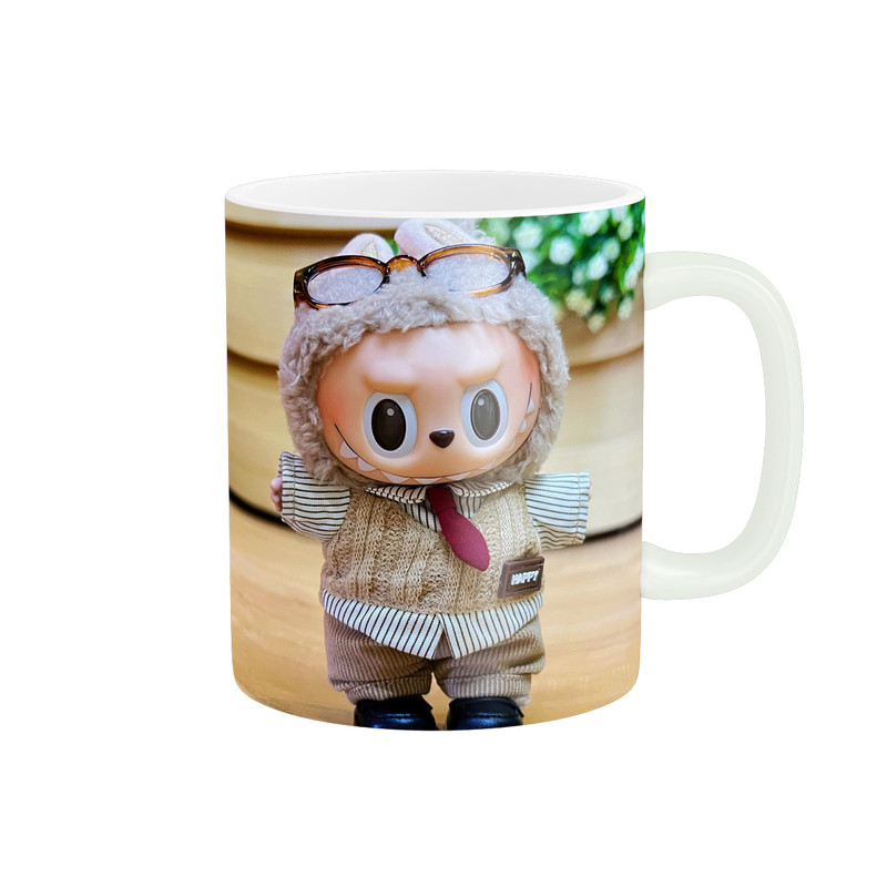 ماگ پاد آفرین مدل عروسک لبوبو کد PM4984