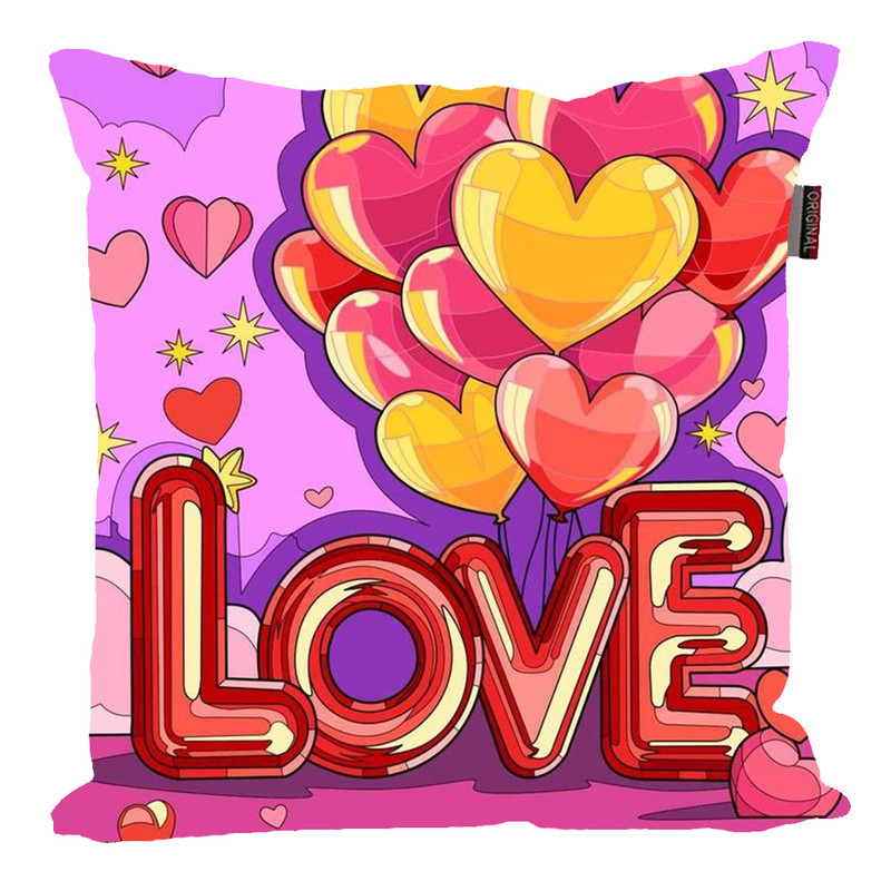 کوسن پاد آفرین مدل عشق طرح LOVE کد PK40823