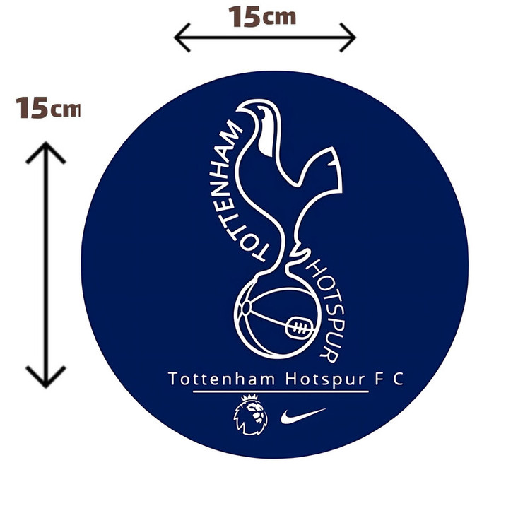 استیکر پارچه و لباس پاد آفرین مدل فوتبالی تیم تاتنهام S7273