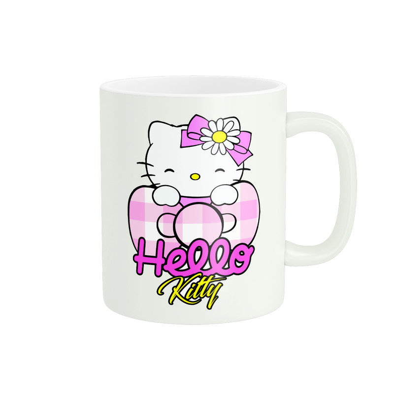 ماگ پادآفرین مدل کارتونی طرح هلوکیتی Hello Kitty کد PM867