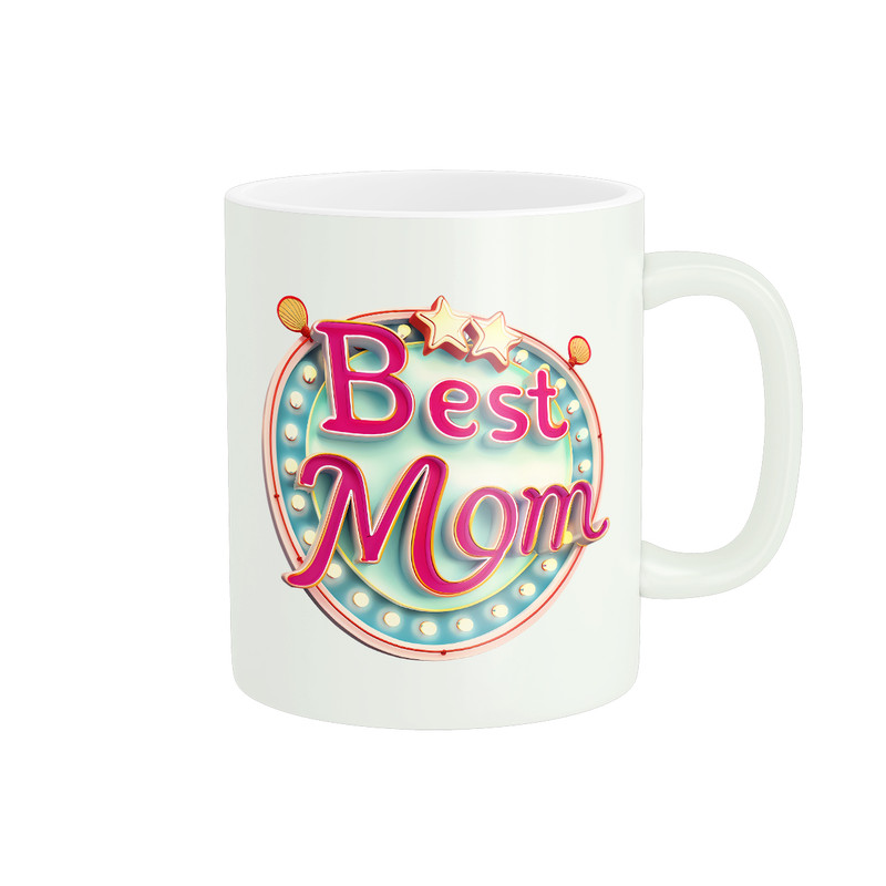 ماگ پادآفرین مدل روز مادر روز زن طرح Best Mom کد PM1038