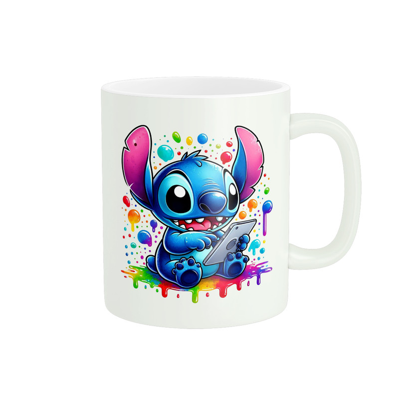 ماگ پادآفرین مدل کارتون استیچ و لیلو Stitch کد PM3853