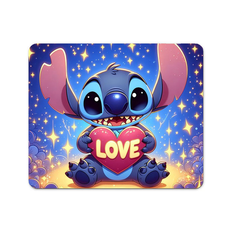 ماوس پد پاد آفرین مدل کارتون استیچ و لیلو کد P061 سایز 19*24 سانتی متر