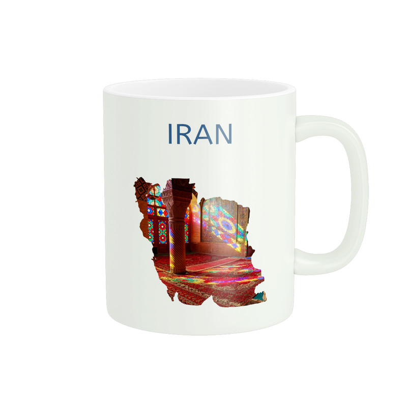 ماگ پادآفرین مدل نقشه ایران کد PM4206
