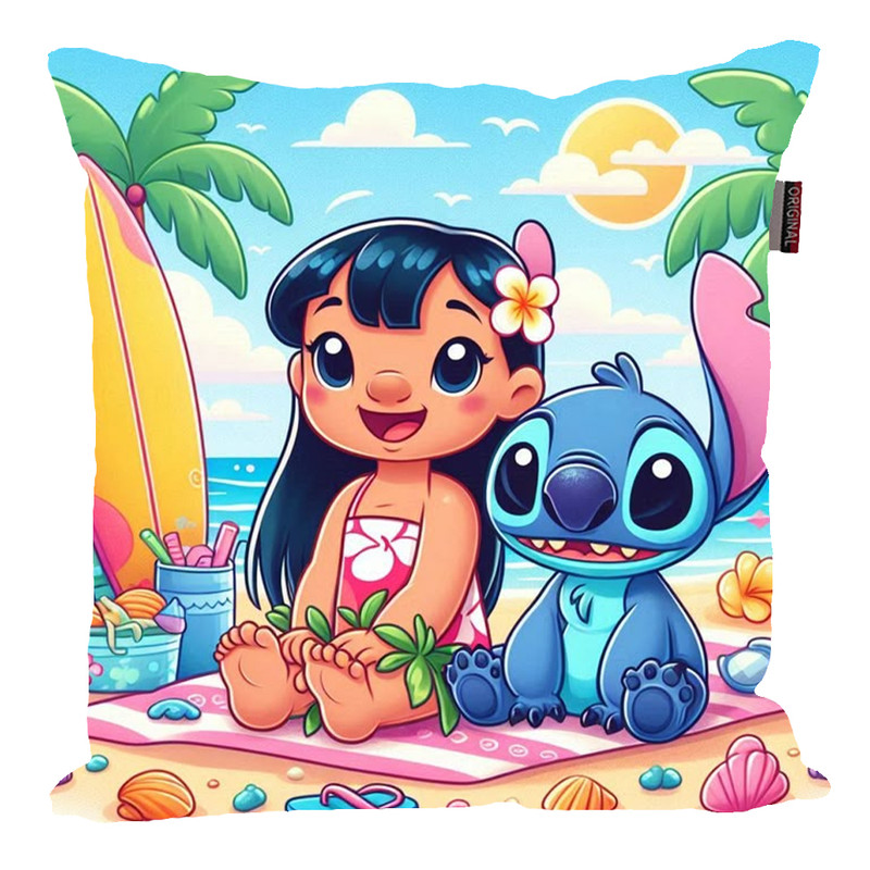 کوسن پاد آفرین مدل کارتون استیچ و لیلو Stitch کد PK301340