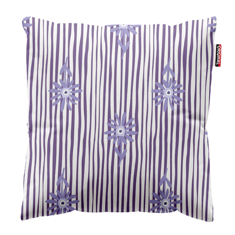 کوسن پاد آفرین طرح گل کد 4262 سایز 30*30 سانتی متر