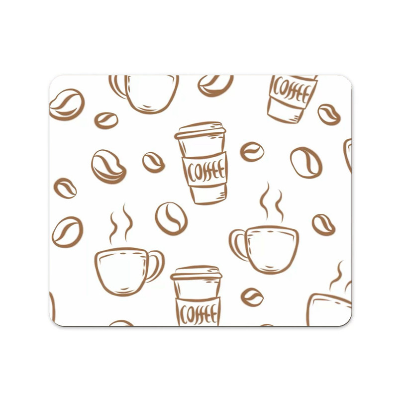ماوس پد پاد آفرین طرح کافی کافه قهوه coffee کد 660 سایز 19*24 سانتی متر