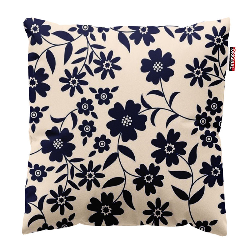 کوسن پاد آفرین طرح گل کد 2431 سایز 40*40 سانتی متر