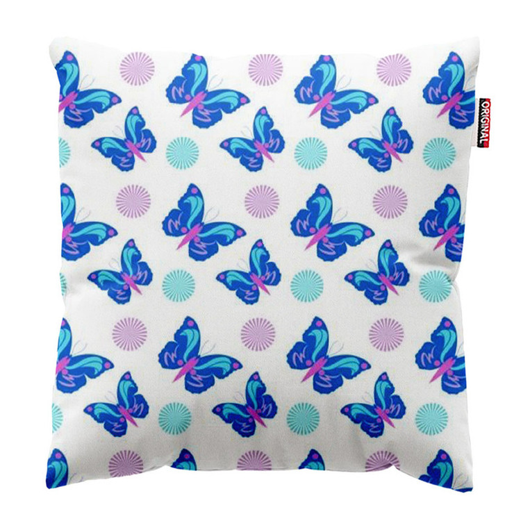 کوسن پاد آفرین طرح پروانه کد 4832 سایز 30*30 سانتی متر