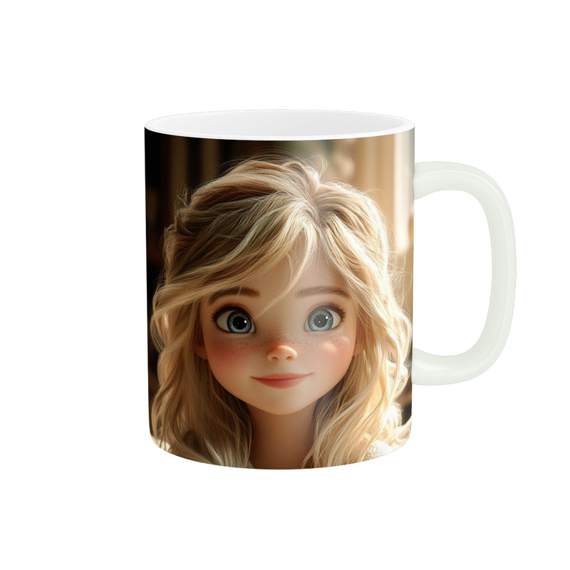 ماگ پاد آفرین طرح دختر کد 6162