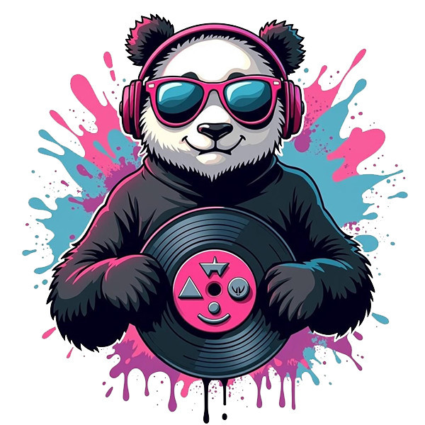استیکر پارچه و لباس پاد آفرین طرح خرسی کد 2894