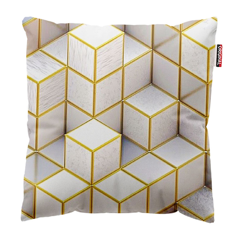 کوسن پاد آفرین طرح هندسی مدرن کد 3186 سایز 40*40 سانتی متر