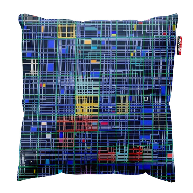 کوسن پاد آفرین طرح مینیمال کد 3596 سایز 30*30 سانتی متر