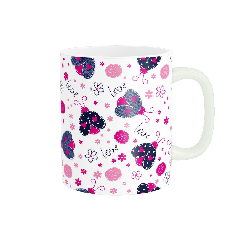 ماگ پاد آفرین طرح love کد 3482