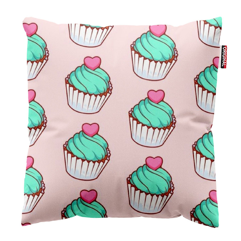 کوسن پاد آفرین طرح کیک سایز 30*30 سانتی متر کد 970