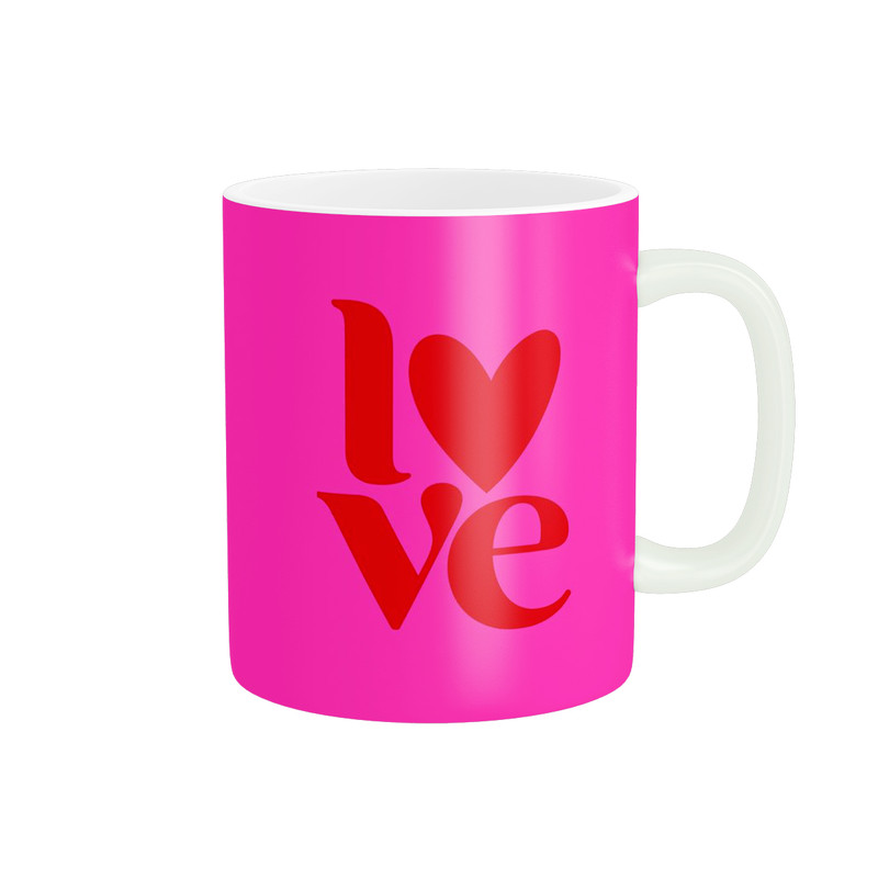 ماگ پاد آفرین طرح LOVE کد 5106