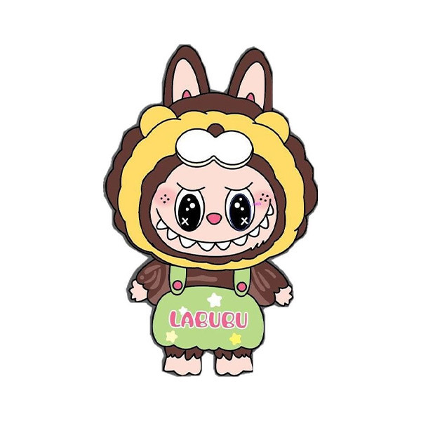 استیکر پارچه و لباس پاد آفرین طرح لبوبو کد 51