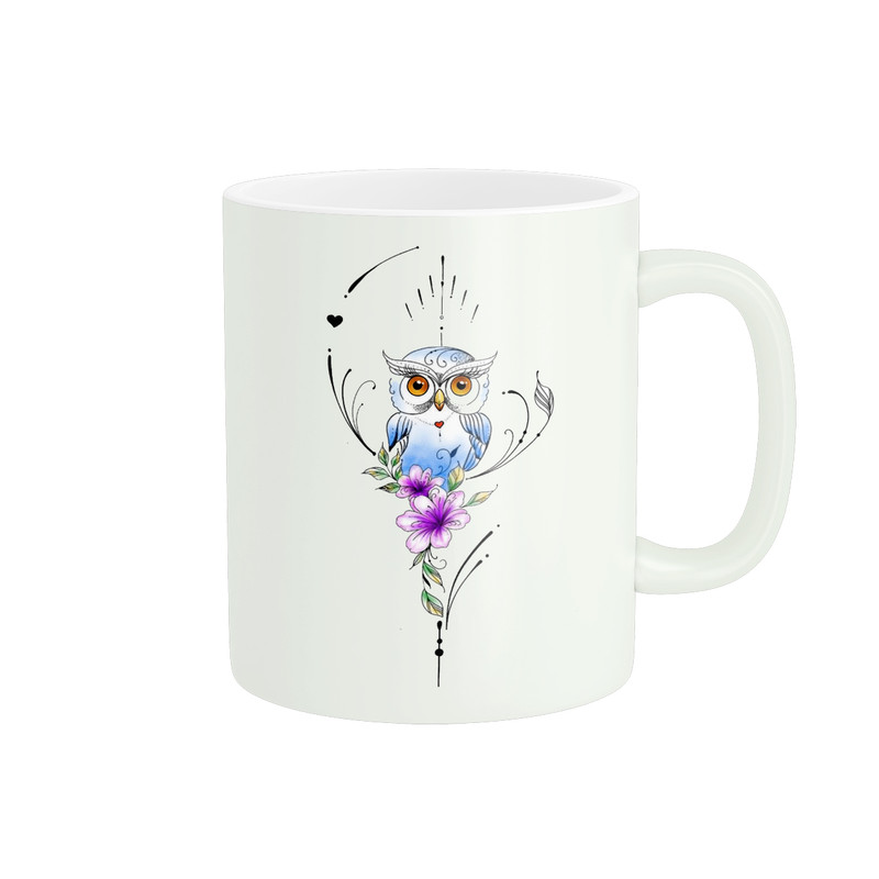 ماگ پاد آفرین طرح جغد کد 848