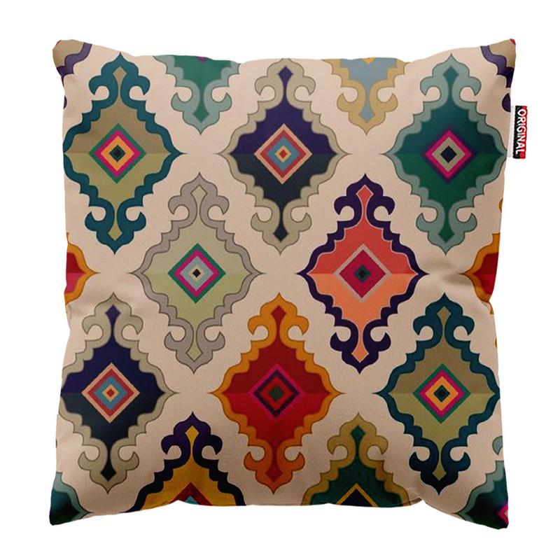 کوسن پاد آفرین طرح کلاسیک کد 1516 سایز 30*30 سانتی متر
