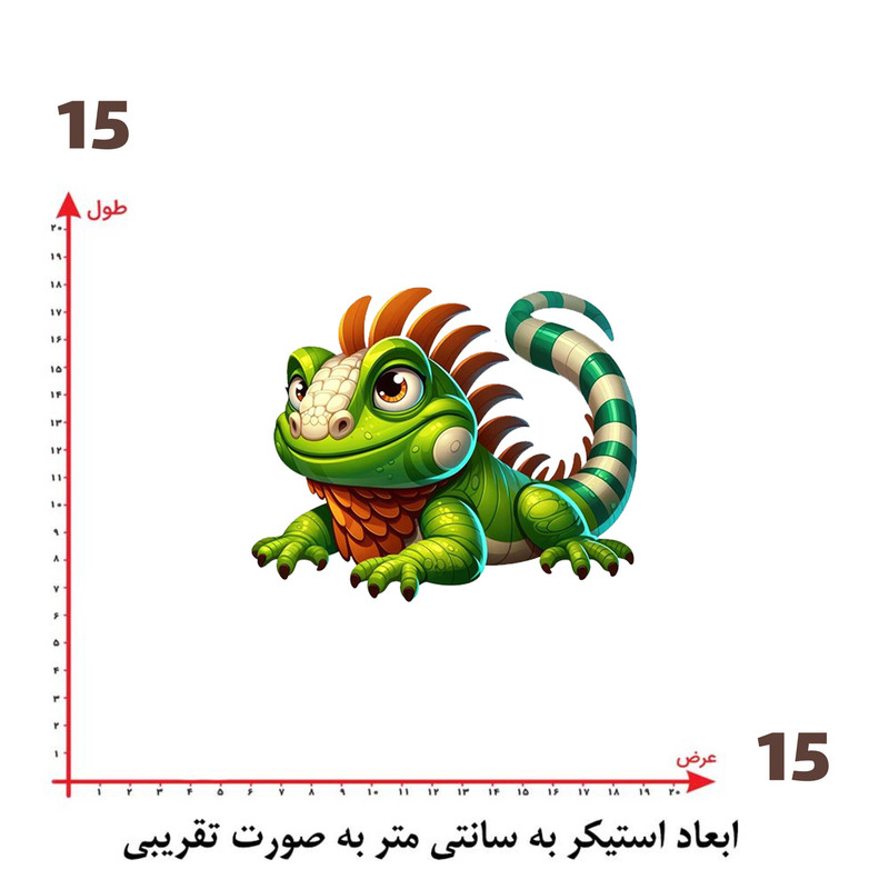 استیکر پارچه و لباس پاد آفرین طرح کارتونی کد 1390