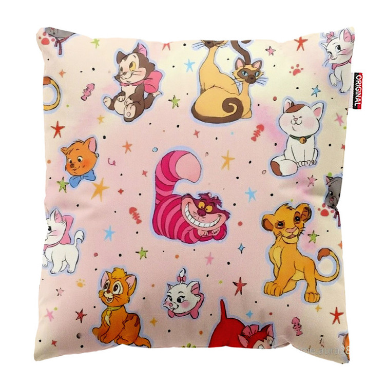 کوسن پاد آفرین طرح کارتونی بچگانه کد 3476 سایز 30*30 سانتی متر