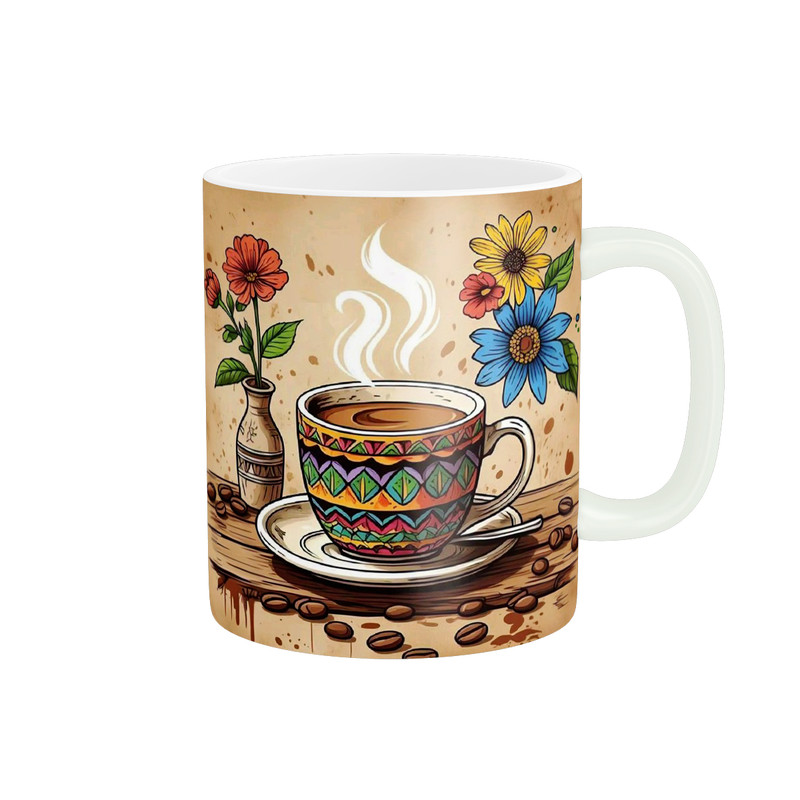 ماگ پاد آفرین طرح فنجون کد 2360