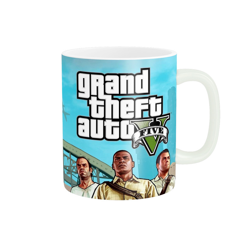 ماگ پاد آفرین طرح GTA بازی کد 6273