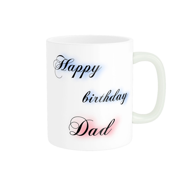 ماگ پادآفرین مدل تولدت مبارک dad کد p8374