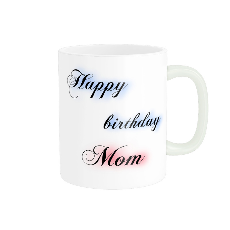 ماگ پادآفرین مدل تولدت مبارک mom کد p8370