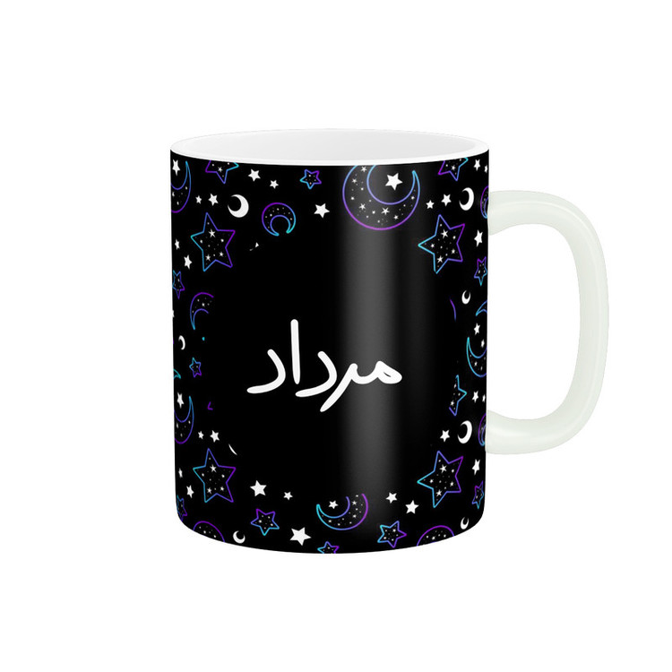 ماگ پاد آفرین مدل ماه تولد طرح ماه مرداد کادو تولد کد p11217