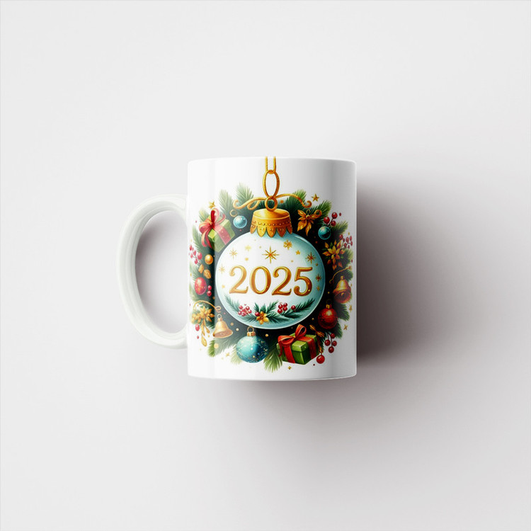 ماگ پادآفرین مدل کریسمس کد p2104
