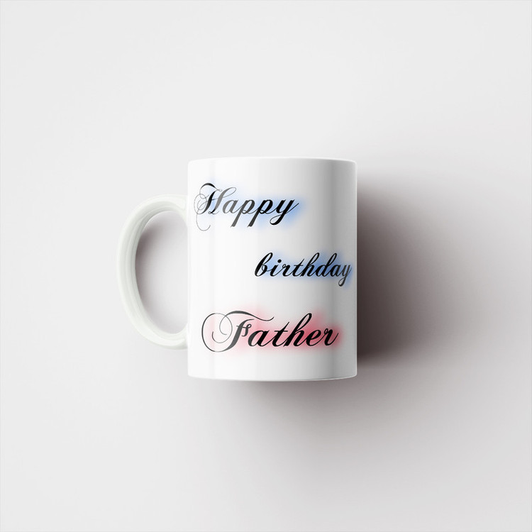 ماگ پادآفرین مدل تولدت مبارک father کد p8371