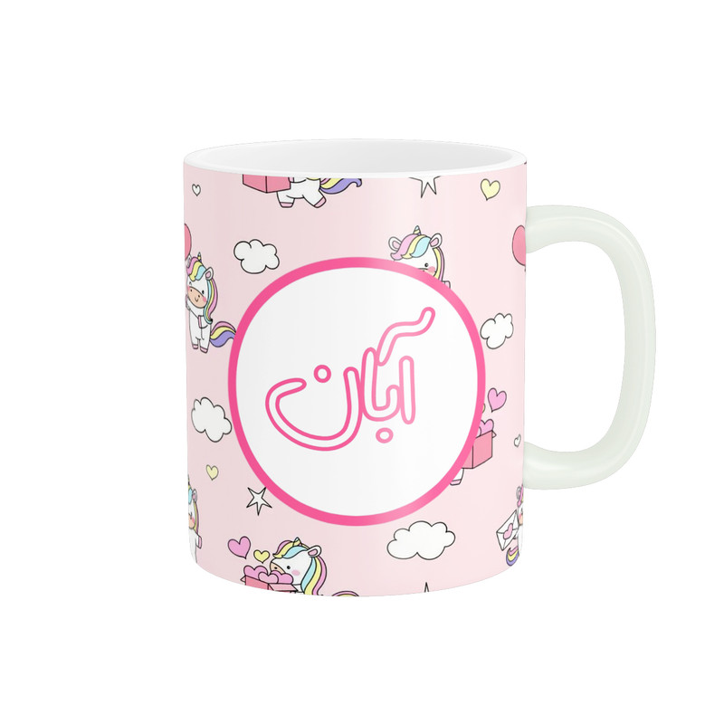 ماگ پاد آفرین مدل ماه تولد طرح ماه آبان کادو تولد کد p11244