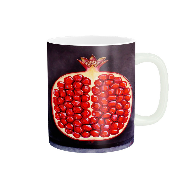ماگ پاد آفرین مدل فانتزی طرح پاییزی شب یلدا شب چله انار کد p11693