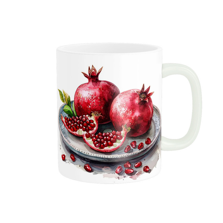 ماگ پاد آفرین مدل فانتزی طرح پاییزی شب یلدا شب چله انار کد p11689