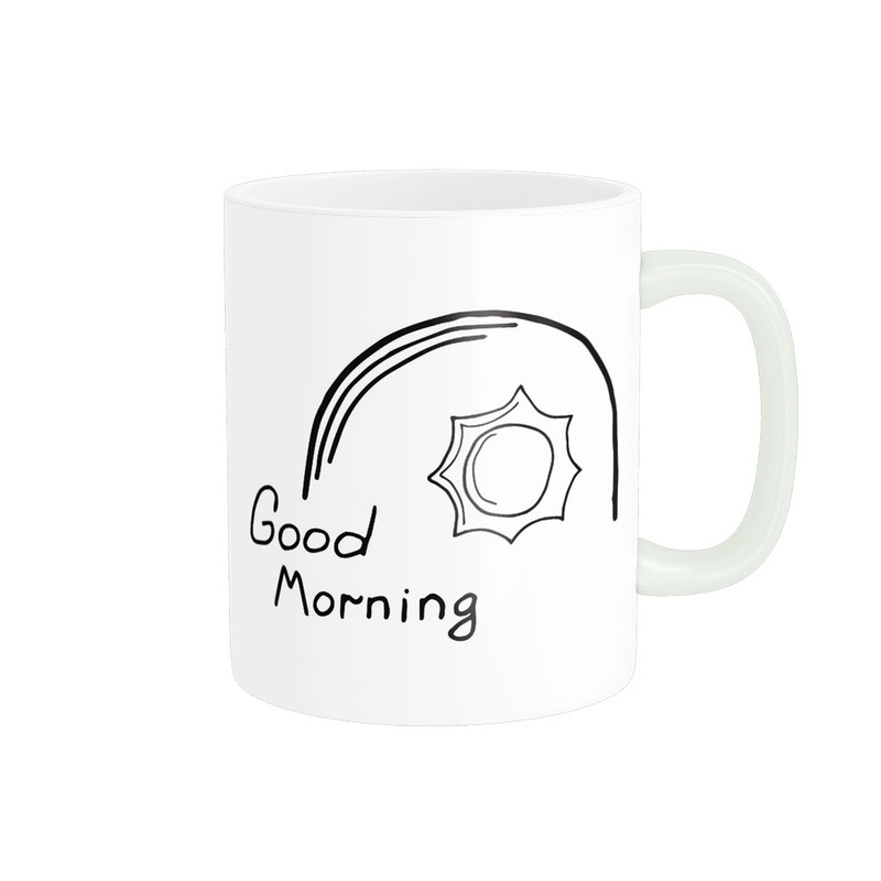 ماگ ناریکو طرح good morning کد 09791