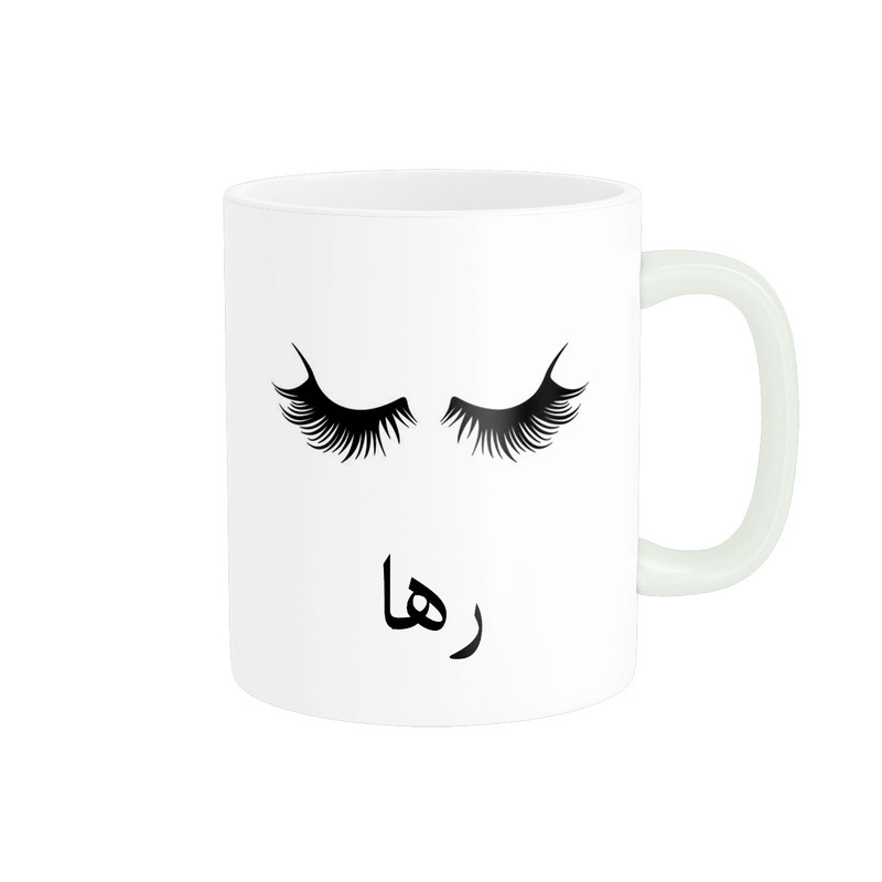 ماگ ناریکو مدل لیوان شخصی طرح اسم رها کد 014171