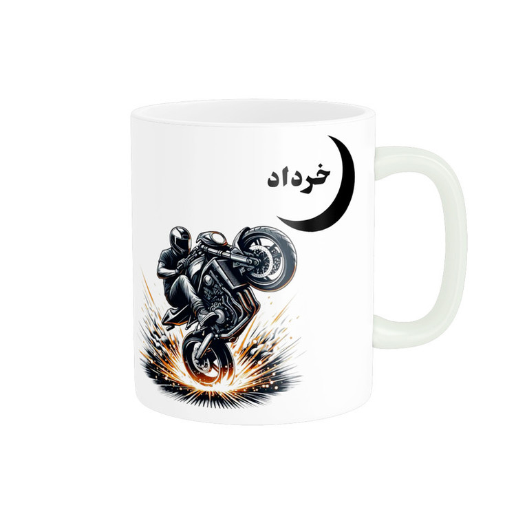 ماگ پاد آفرین مدل موتور خفن طرح متولد ماه خرداد کادو تولد کد p11399