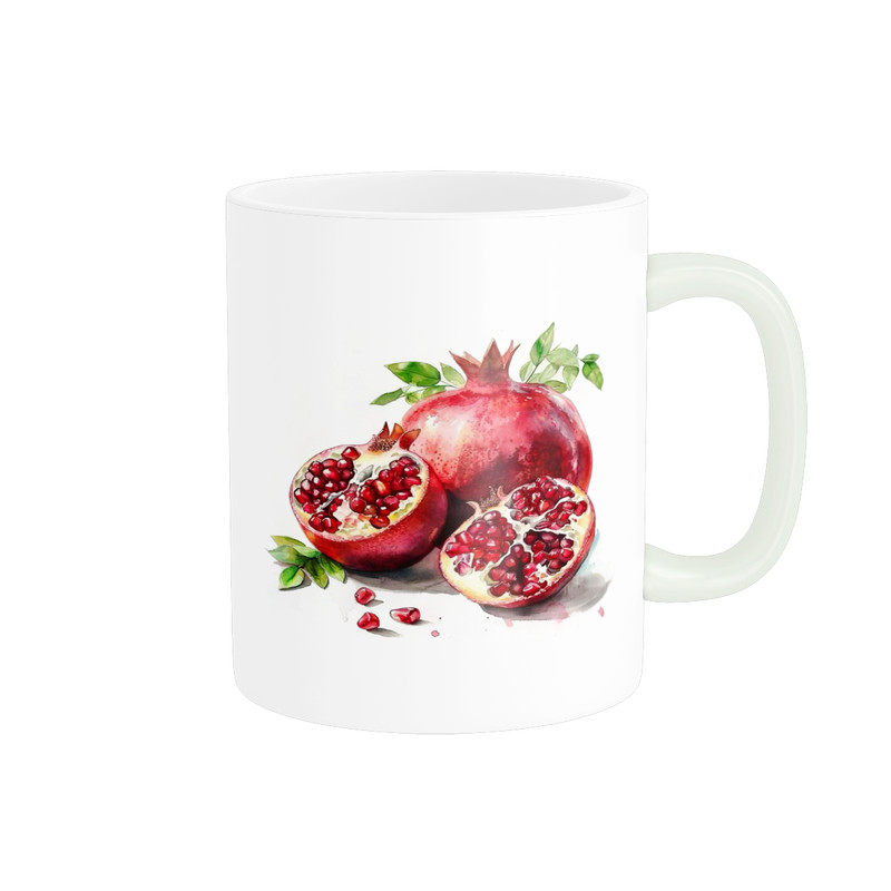 ماگ پاد آفرین مدل فانتزی طرح پاییزی شب یلدا شب چله انار کد p11660