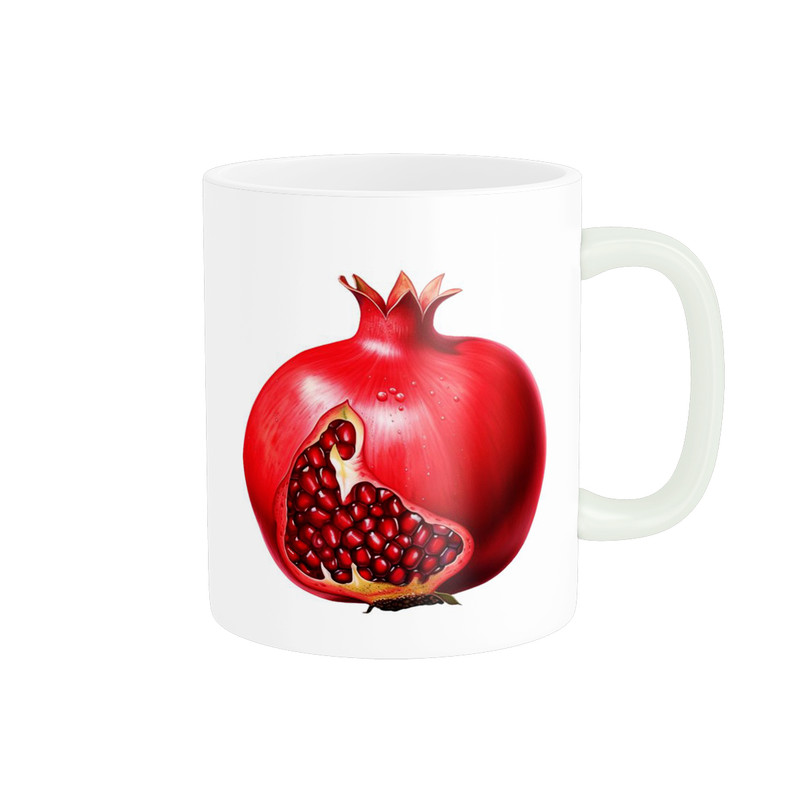 ماگ پاد آفرین مدل فانتزی طرح پاییزی شب یلدا شب چله انار کد p11688