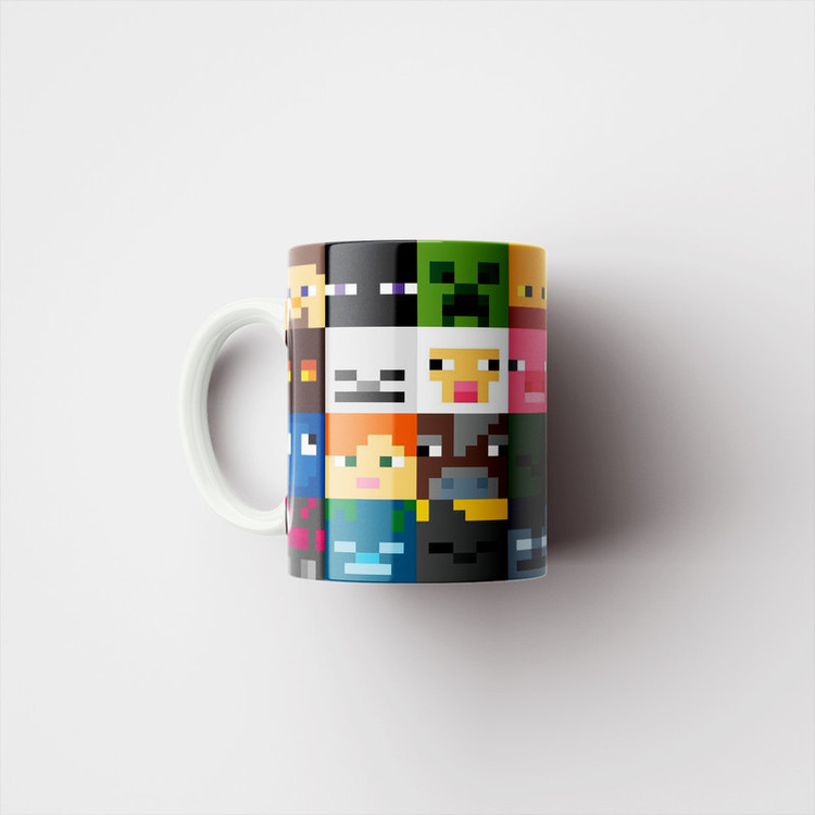 ماگ پادآفرین مدل ماینکرافت Minecraft کد p3768