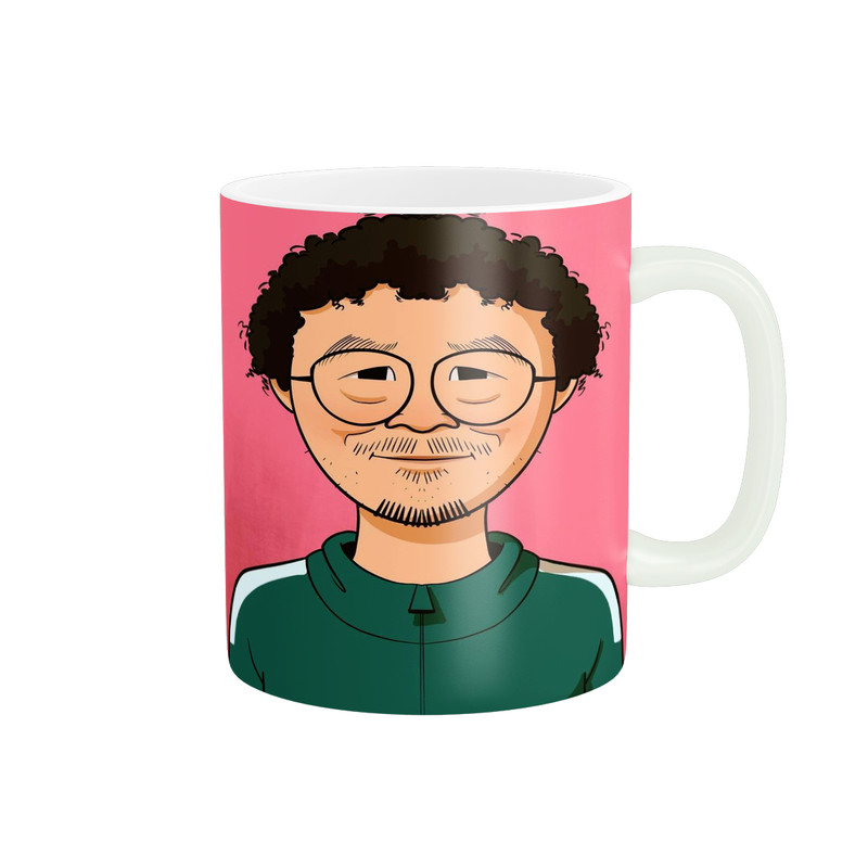 ماگ پادآفرین مدل بازی مرکب طرح اسکویید گیم کد p9234