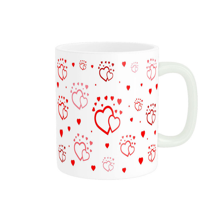 ماگ پادآفرین مدل عشق طرح قلب LOVE کد p6309
