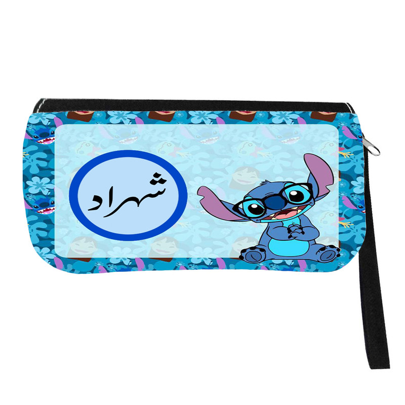 جامدادی مدل اسم شخصی طرح لیلو و استیچ اسم شهراد کد 0429