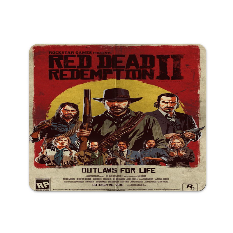 ماوس پد مدل Red Dead کد 0410
