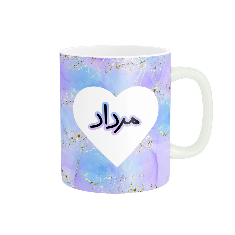 ماگ پاد آفرین مدل تولدی طرح ماه مرداد کادو تولد کد p11389